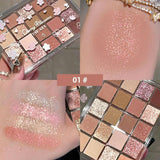 20 Color Eye Shadow Palette Glitter