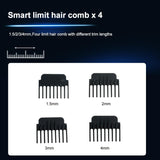 Professional Cordless T Blade Hair Clippers for Men - Beauty Relemay